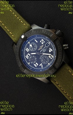Breitling Avenger Titanium Case Swiss Replica Watch Carbon Dial 1:1 Mirror Replica Watch