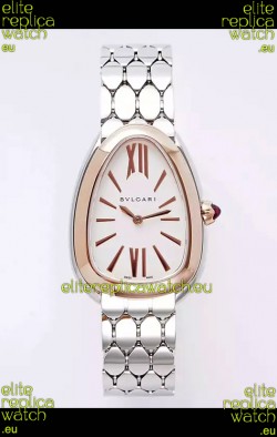 Bvlgari Serpenti Seduttori Edition in Two Tone Rose Gold Casing Super Clone Watch