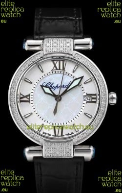 Chopard Imperiale White Dial Swiss Automatic Replica Watch in 904L Steel 