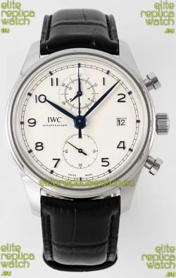 IWC Portugieser Chronograph Classic IW390302 White Dial Swiss Replica Watch