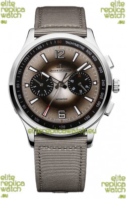 Jaeger LeCoultre Polaris Q902843J Chronograph Grey Dial Nylon Strap Swiss Replica Watch 