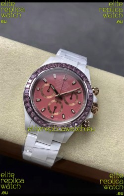 Rolex Daytona AET Remould Dark Green Dial Full Ceramic Strap Watch in Cal.4130 Movement