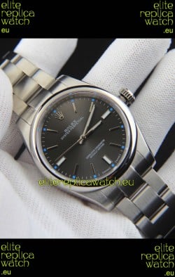 Rolex Oyster Perpetual Japanese Movement Replica Watch 39MM - Grey Dial
