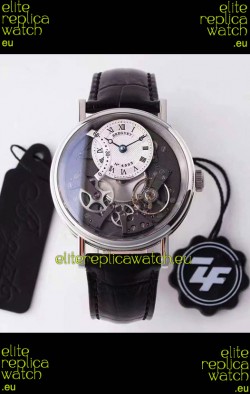 Breguet Tradition 7057BR/R9/9W6 Steel Casing Dual Tourbillon Swiss Replica Watch