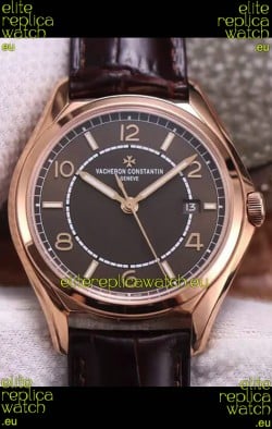 Vacheron Constantin FiftySix Rose Gold Watch in 1:1 Mirror Replica Watch
