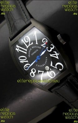 Franck Muller Casa Blanca Japanese Replica Watch in Black Dial