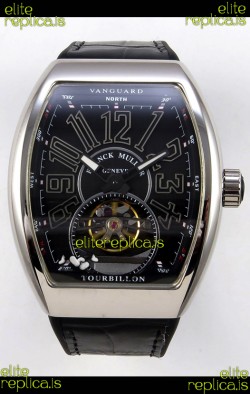 Franck Muller V45 Tourbillon Stainless Steel Super Clone Watch 