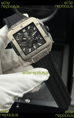 Hublot Square Bang Unico Titanium Case Ceramic Bezel Super Clone Watch 