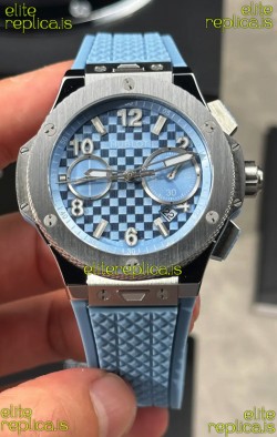 Hublot Big Bang Original Titanium Coal Blue 43MM Super Clone Watch 