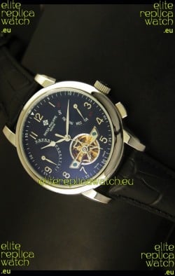 Patek Philippe Grand Complications Tourbillon Automatic Watch in Steel
