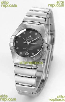 Omega Constellation 29MM Stainless Steel Grey Dial Automatic Super Clone Watch 