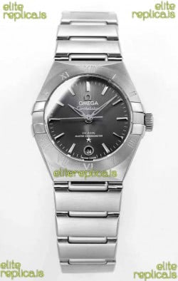 Omega Constellation 29MM Stainless Steel Grey Dial Automatic Super Clone Watch 
