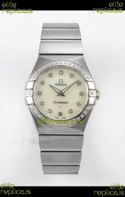 Omega Constellation 28MM Pearl Dial QUARTZ Super Clone Watch 