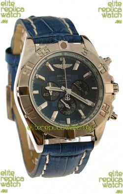 Breitling 1884 Chronometre Japanese Replica Watch in Blue
