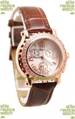 Chopard Happy Sport Ladies Swiss Replica Watch