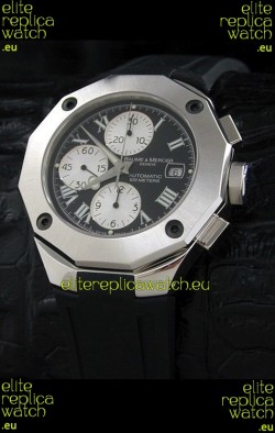 Baume & Mercier Riveria Swiss Watch in Black Dial