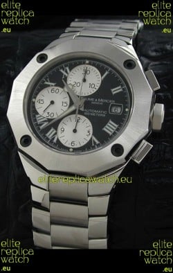 Baume & Mercier Riveria Swiss Watch in Black Dial