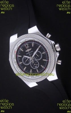 Breitling Bentley Chronograph Japanese Replica Watch in Black Dial