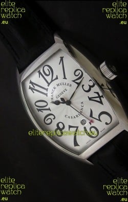 Franck Muller Casa Blanca Japanese Replica Watch in White Dial