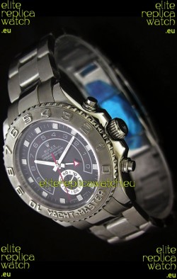 Rolex Yachtmaster II Japanese Replica Watch in Black Dial