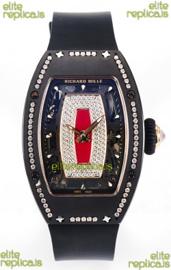 Richard Mille RM007 Black Ceramic Automatic Super Clone Watch 