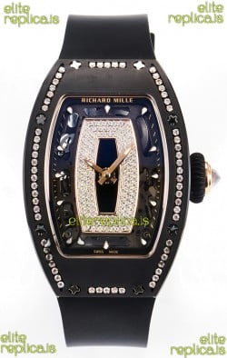 Richard Mille RM007 Black Ceramic Automatic Super Clone Watch 