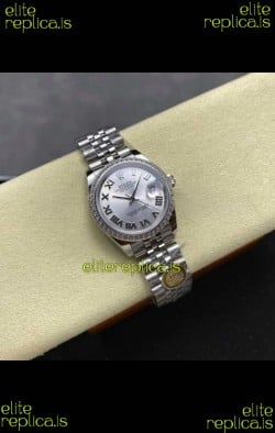 Rolex Super Clone Datejust 31MM Steel Dial Jubilee Super Clone Watch 