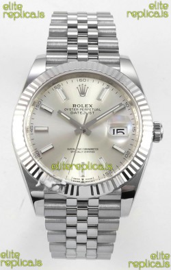 Datejust Super Clone 126334 Steel Dial 41MM FREE SPRUNG MVMNT 3235 Watch 