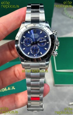 Rolex Daytona 126509 Blue Dial Stick Markers FREE SPRUNG MVMT Super Clone Watch 
