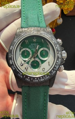 Rolex Daytona DiW Ramadan Carbon Fiber Super Clone Watch 
