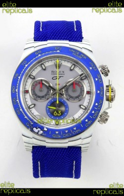 Rolex Daytona DiW Porsche Gt3 White Carbon Super Clone Watch 