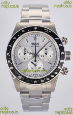 Rolex Daytona Paul Newman Steel Dial Custom Modded 4130 Mvnt Swiss Replica