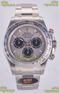 Rolex Daytona 126509 Silver Dial Stick Markers FREE SPRUNG MVMT Super Clone Watch 
