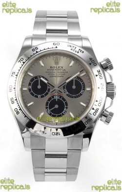 Rolex Daytona 126509 Silver Dial Stick Markers FREE SPRUNG MVMT Super Clone Watch 