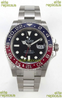 GMT Masters 126710BLRO Pepsi Cal.3285 FREE SPRUNG MVMNT Super Clone 