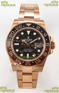 GMT Masters 126715CHNR Tiger Iron Dial Cal.3285 FREE SPRUNG MVMNT Super Clone 