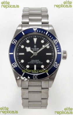 Tudor Black Bay 41 Black Dial Blue Bezel Oyster Super Clone Watch 