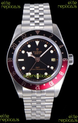 Tudor Black Bay GMT Red Dial Watch Blacl/Red Bezel Jubilee Super Clone Watch 