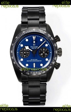 Tudor Heritage Black Bay Chrono Blue Dial Super Clone Watch 41MM