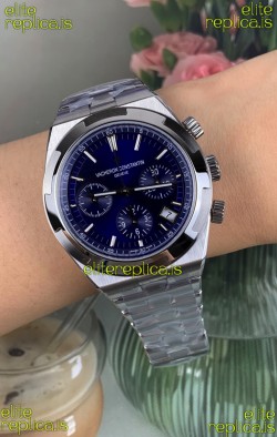 Vacheron Constantin Overseas Chronograph Blue Dial Super Clone Watch 