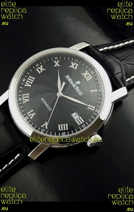Audemars Piguet Jules Audemars Swiss Watch in Black Dial